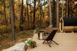 Overnatningsstedets område