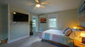 1 chambre, fer et planche à repasser, Wi-Fi, draps fournis