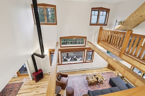 Interior - Modern, bright & secluded cabin in the woods - hot tub - 10 min to Breck (Breckenridge)