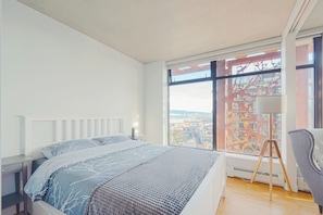 1 Schlafzimmer, kostenloses WLAN, Bettwäsche, Rollstuhlgeeignet