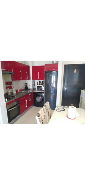 Microwave, oven, stovetop