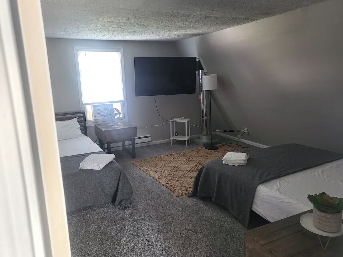 4 soverom, strykejern/-brett, wi-fi og sengetøy