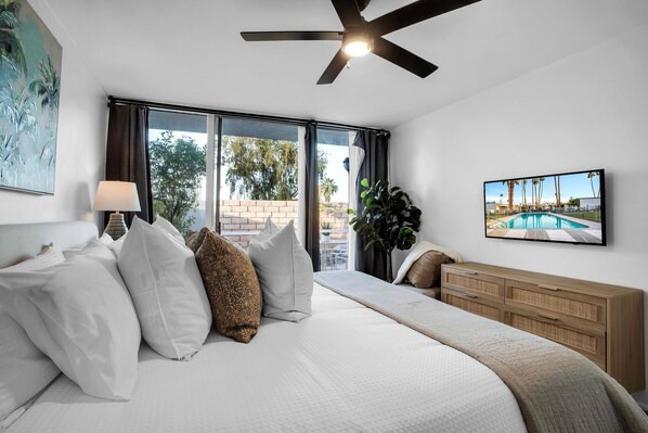 2 chambres, fer et planche à repasser, Wi-Fi gratuit, draps fournis