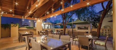 Restaurante al aire libre