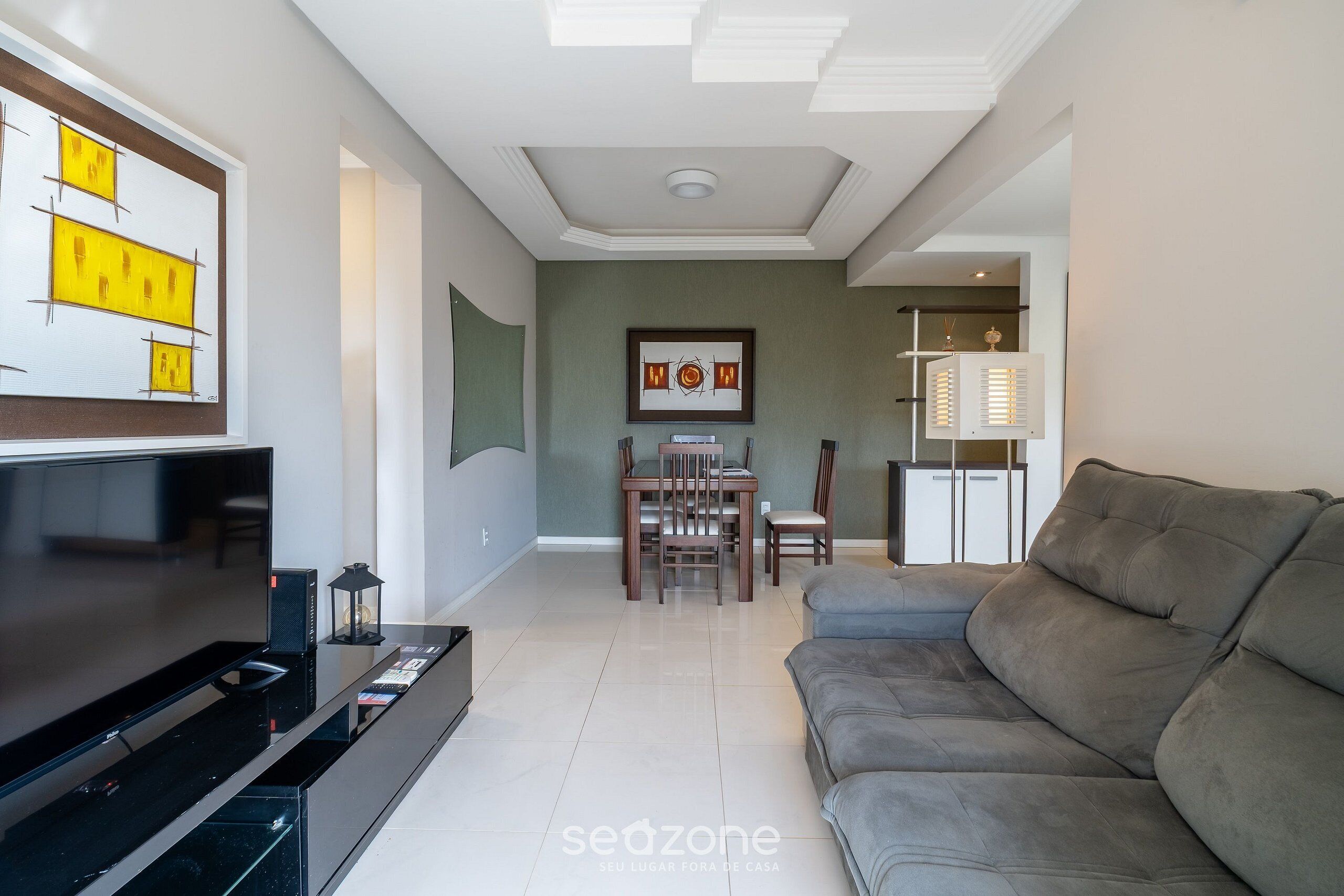 Basic Apartment | Living area | 32-inch Smart TV with digital channels