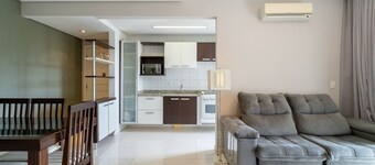 Apto 2 Qtos c/ Churrasq. a 650m da praia ESP0301