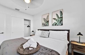 4 habitaciones, wifi y ropa de cama