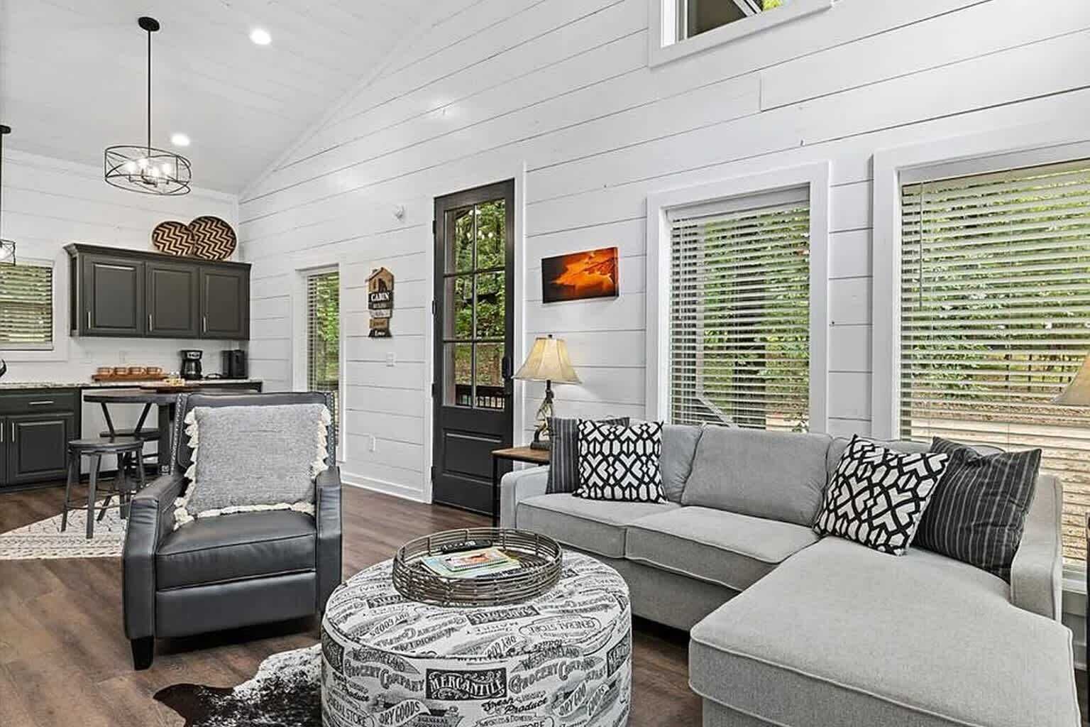 TV connectée, cheminée