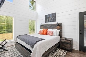 1 slaapkamer, een strijkplank/strijkijzer, gratis wifi, beddengoed