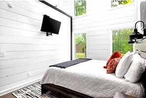 1 habitación, tabla de planchar con plancha, wifi gratis y ropa de cama 