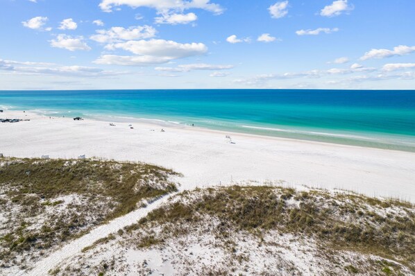 Beach nearby