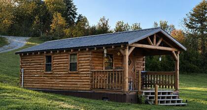 Secluded Log Cabin on 12 Private Acres, Starlink Wi-Fi, southeastern, Ohio