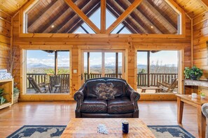 Smart TV, fireplace, video games