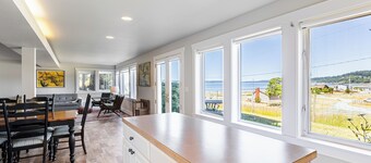 Private Beach Access + Water Views! | Sleeps 18, Historic 6BDR Farmhouse w/ Deck