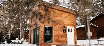 Lovely Tiny-House Cabin on Crosslake + Sauna + Bonfire + Kayak + Dock