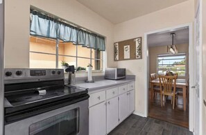 Microwave, oven, stovetop