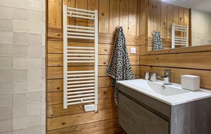 Shower, hair dryer