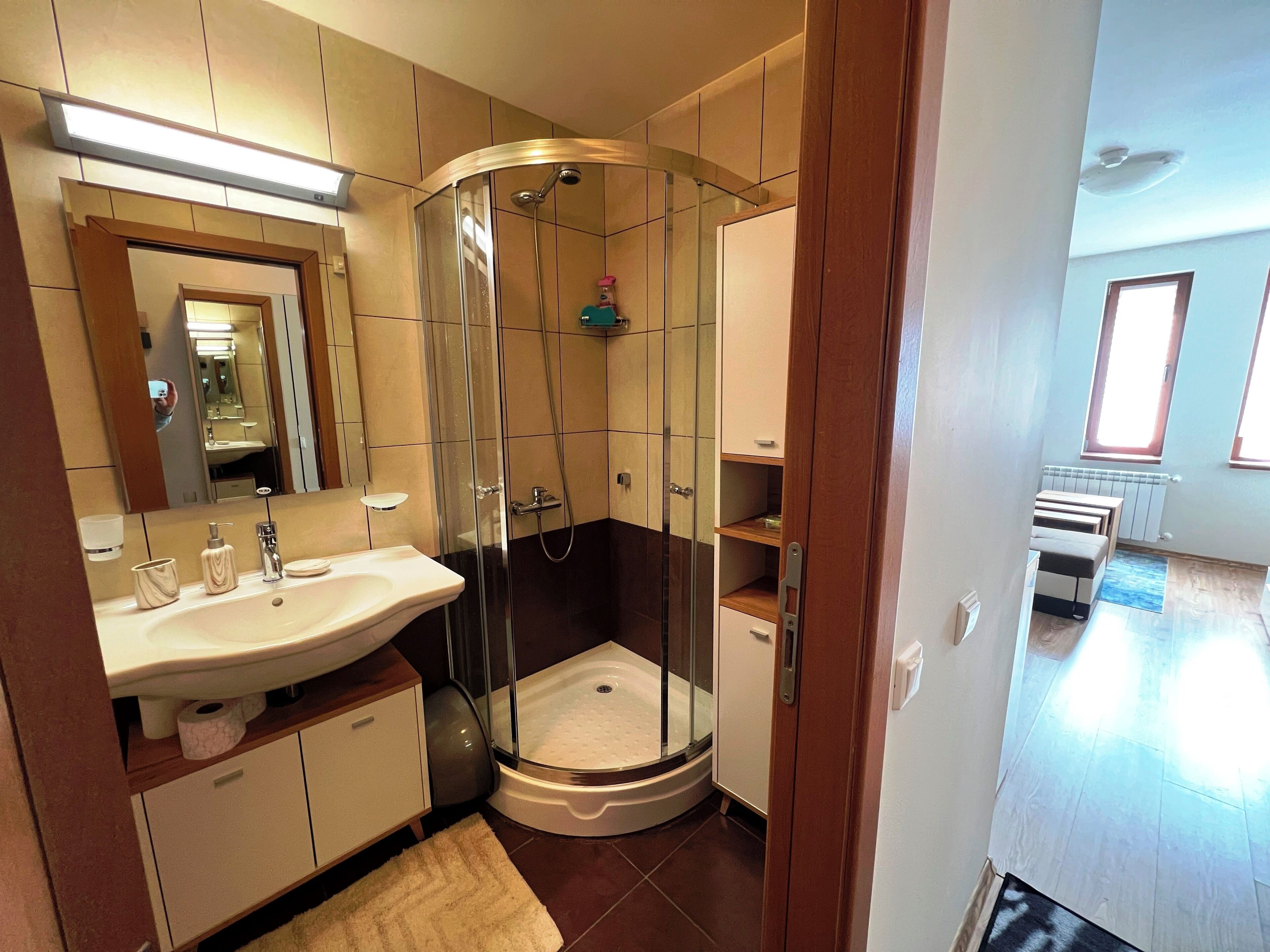 Studio, Multiple Bedrooms, Accessible, Smoking | Bathroom