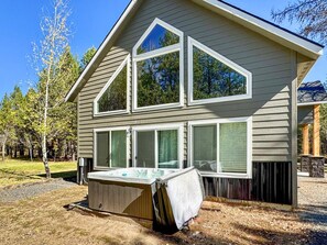 Baignoire à remous extérieure