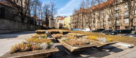 المنطقة المحيطة بالمنشأة