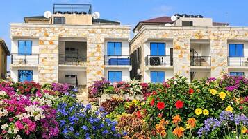 Majoituspaikan julkisivu