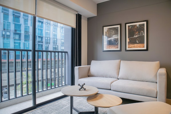 Appartement (311) | Aire de séjour | Planchers chauffants