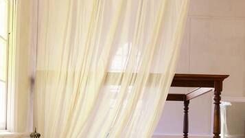 1 bedroom, iron/ironing board, bed sheets