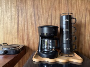 Coffee and/or coffee maker