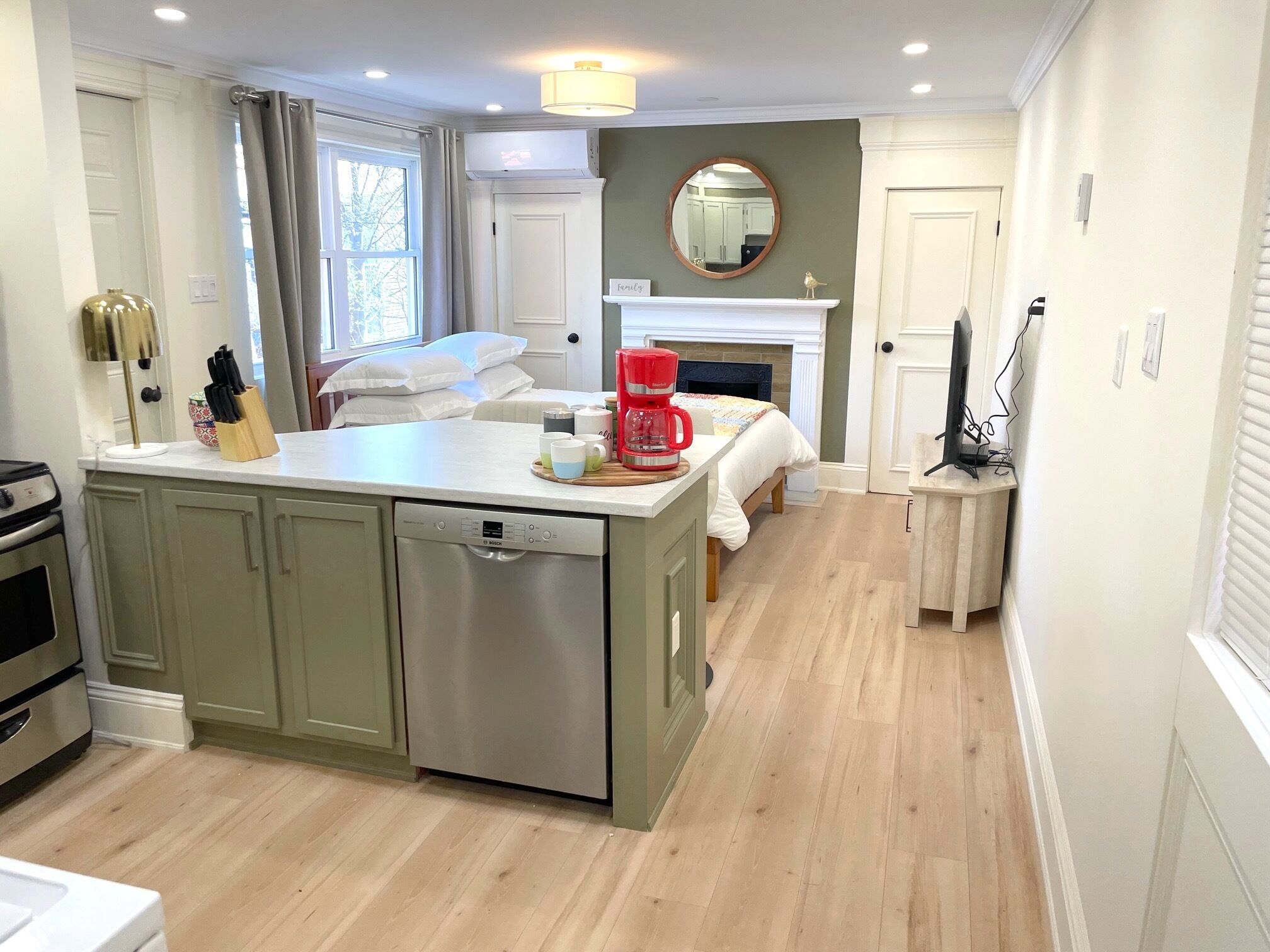 Comfort Studio, Garden View | Living area