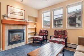 TV connectée, cheminée