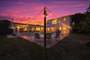 Pool - Family-Friendly Beach House – Private Pool, Balcony, BBQ Grills & Prime Location! (Cocoa Beach)
