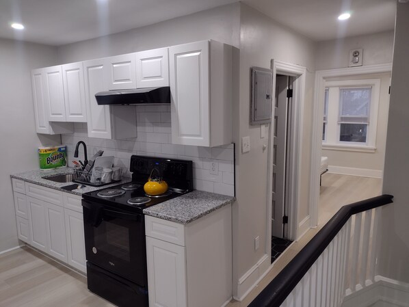 Microwave, oven, stovetop