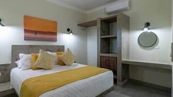 2 kamar tidur, Wi-Fi, dan seprai linen