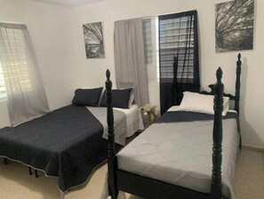 1 bedroom, iron/ironing board, Internet, bed sheets