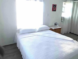 1 bedroom, iron/ironing board, Internet, bed sheets
