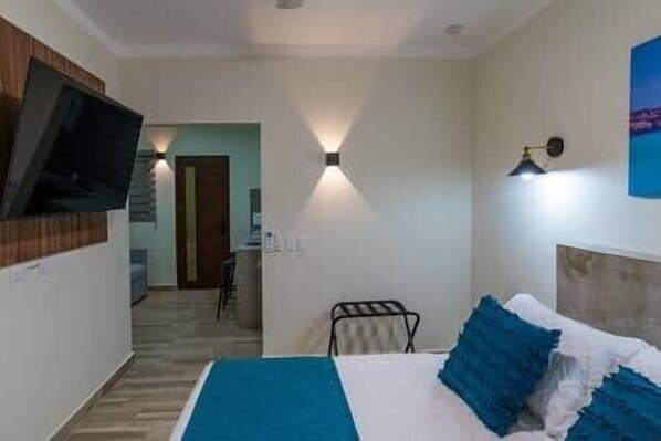 1 多间卧室、WiFi、床单