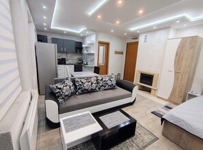 Studio, Multiple Bedrooms, Accessible, Smoking | Living room - Tulip Studio Superior, Aparthotel Grand Resort Pamporovo (Smolyan)