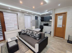 Studio, Multiple Bedrooms, Accessible, Smoking | Living room