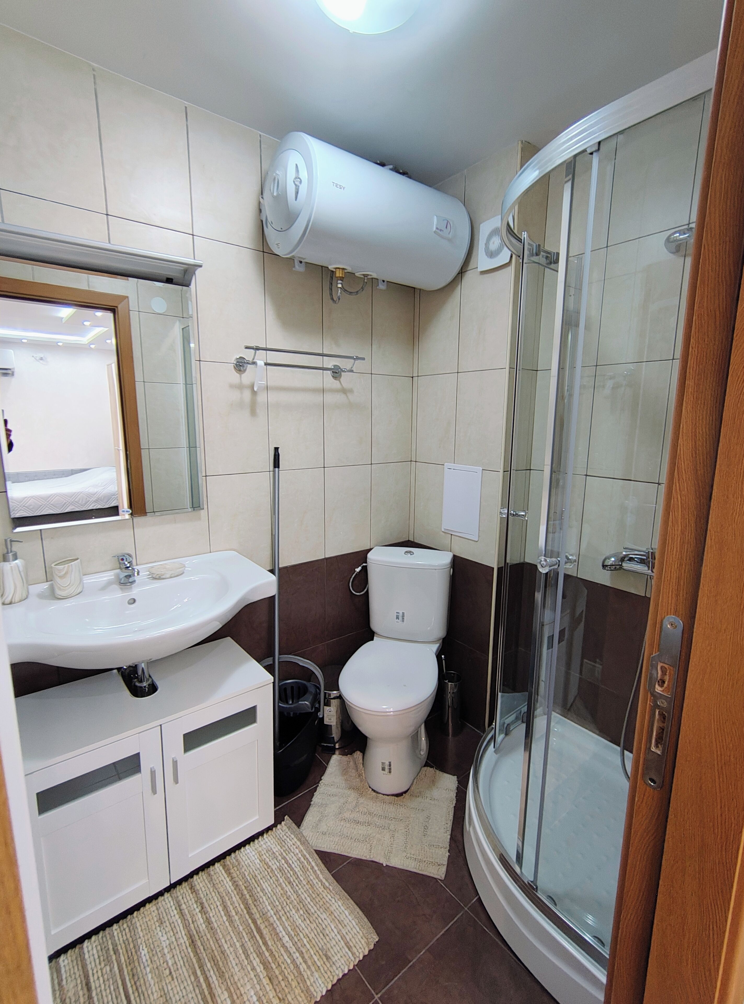 Apartment, Accessible, Smoking | Bathroom