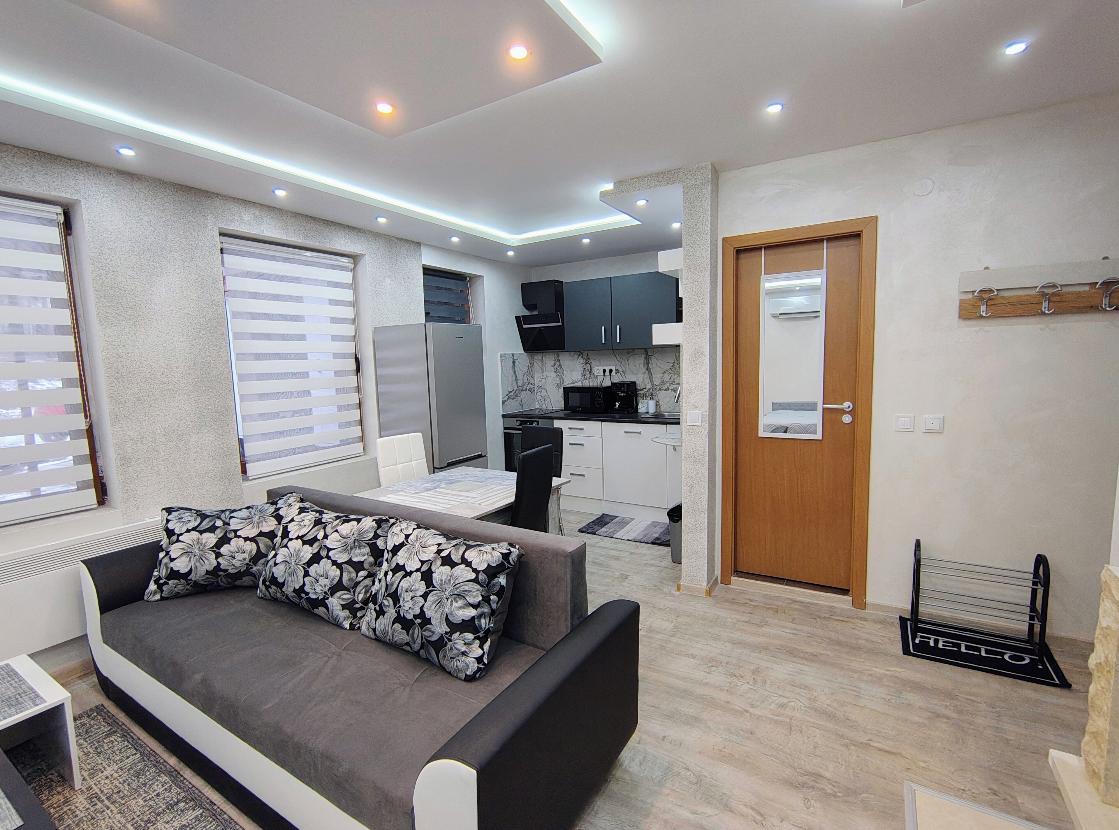 Apartment, Accessible, Smoking | Living room