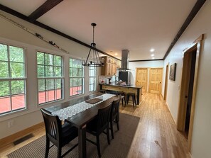 Dining - Spacious and Stylish, completely remodeled with modern amenities in scenic NC (Maggie Valley)