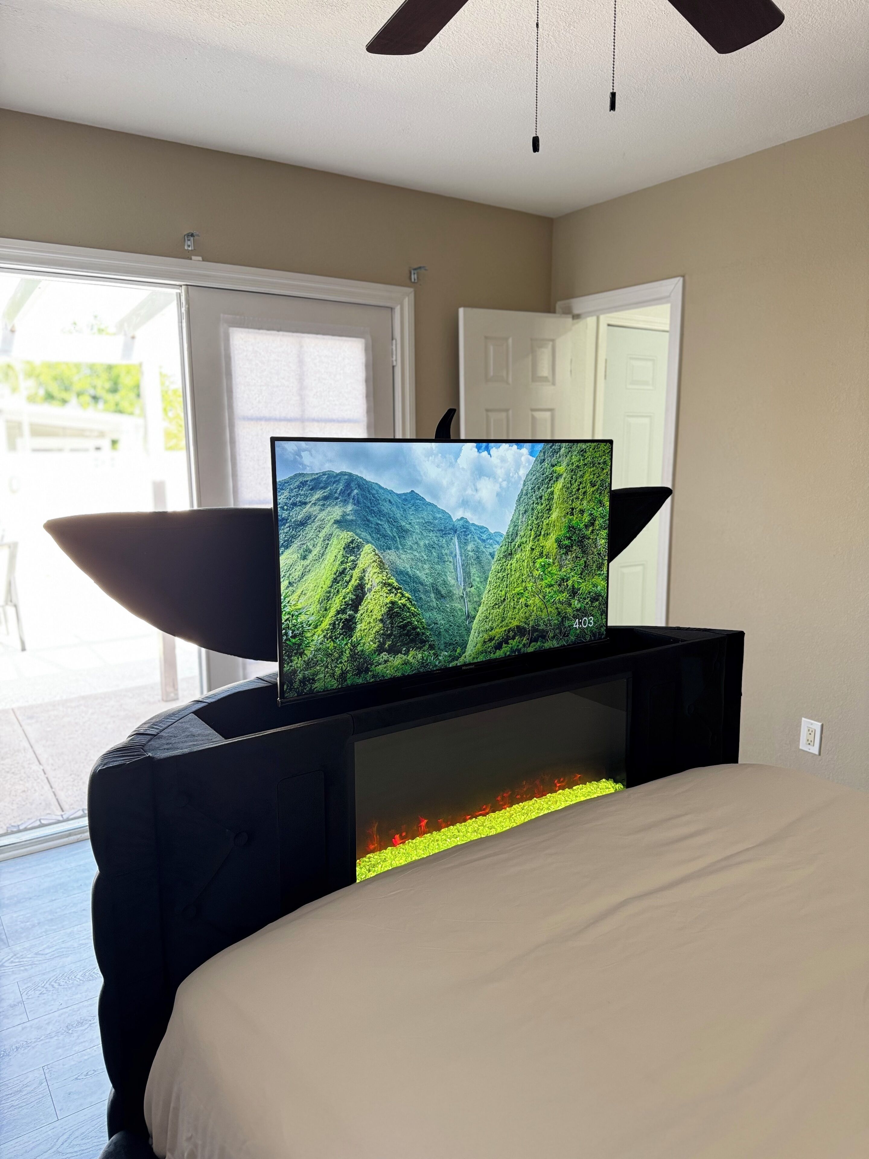 3 dormitorios, tabla de planchar con plancha, wifi gratis y ropa de cama