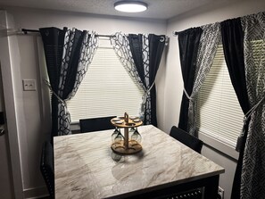 Dining - Luxury Comfort: King Size Bed , LED Massage Sofas , Cozy FirePit & Gazebo (Jacksonville)