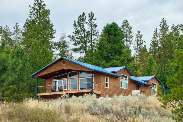 Exterior view of the home.