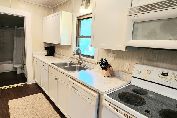 KĂŒhlschrank, Mikrowelle, Ofen, Herdplatte