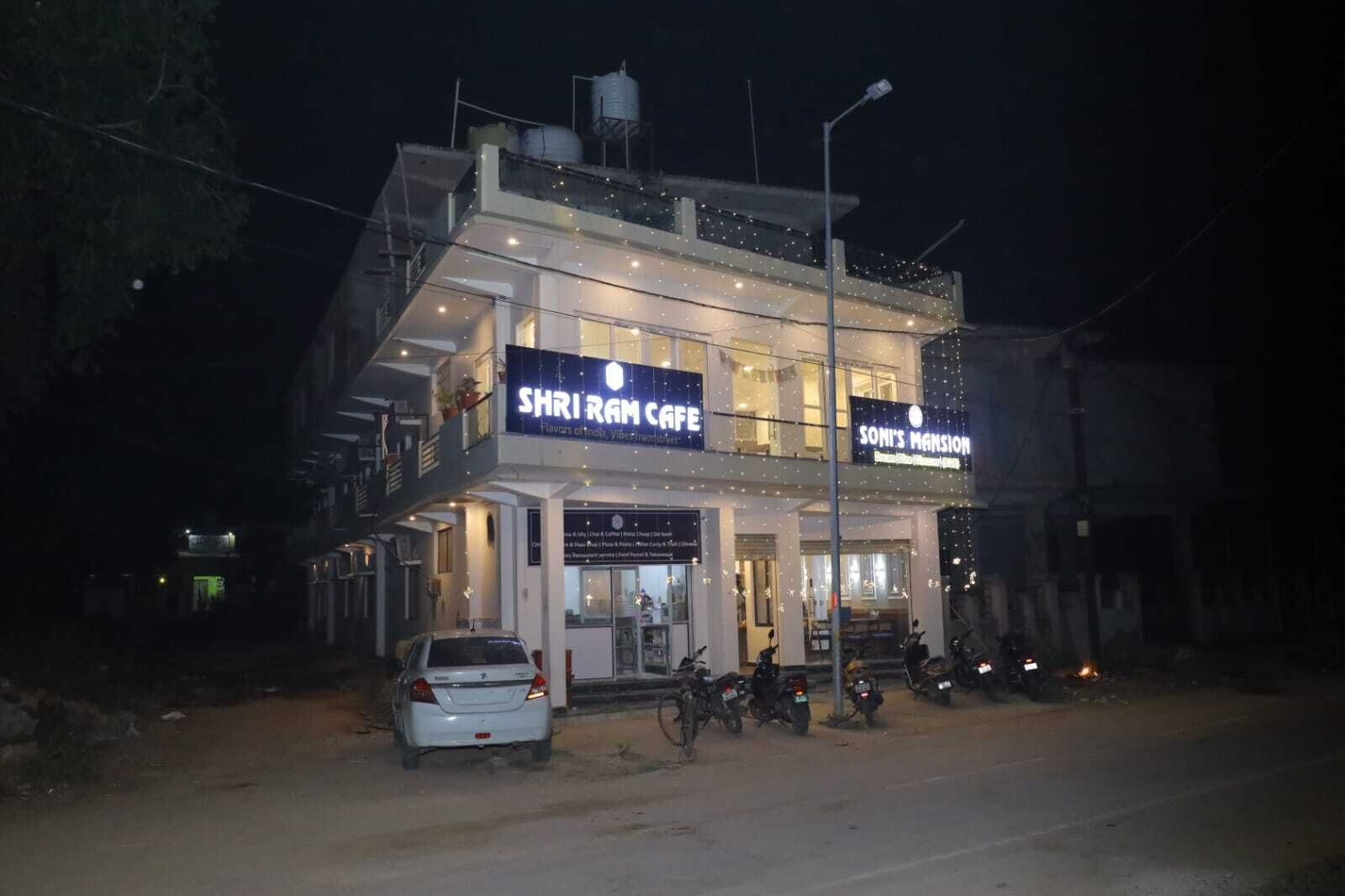 Fassade der Unterkunft