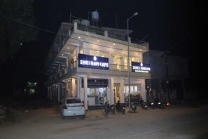 Voorkant van accommodatie