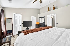 3 bedrooms, iron/ironing board, free WiFi, bed sheets