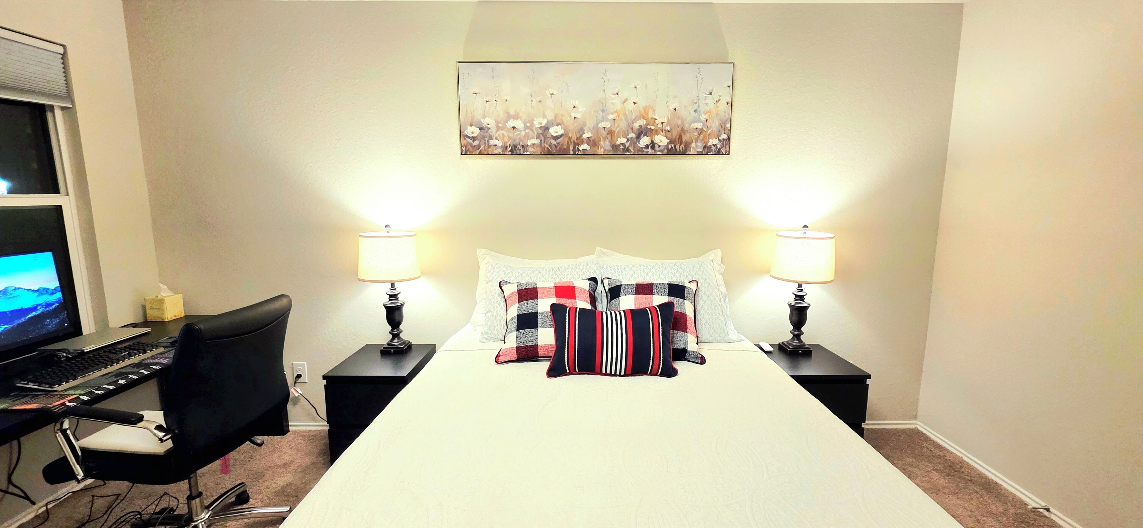 3 soverom, strykejern/-brett, wi-fi (inkludert) og sengetøy