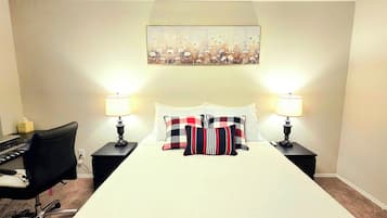 3 sovrum, strykjärn/strykbräda, gratis wi-fi och sängkläder